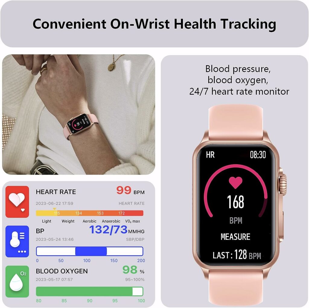 Amazon.com : Fitness Tracker Answer/Make Calls, Smart Watch with Blood Pressure, Blood Oxygen, 24/7 Heart Rate Monitor, 120 Sport Modes Sleep Tracker with Step Counter, IP67 Waterproof Pedometer for Women Men : Sports  Outdoors Amazon.com : Fitness Tracker Answer/Make Calls, Smart Watch with Blood Pressure, Blood Oxygen, 24/7 Heart Rate Monitor, 120 Sport Modes Sleep Tracker with Step Counter, IP67 Waterproof Pedometer for Women Men : Sports  Outdoors