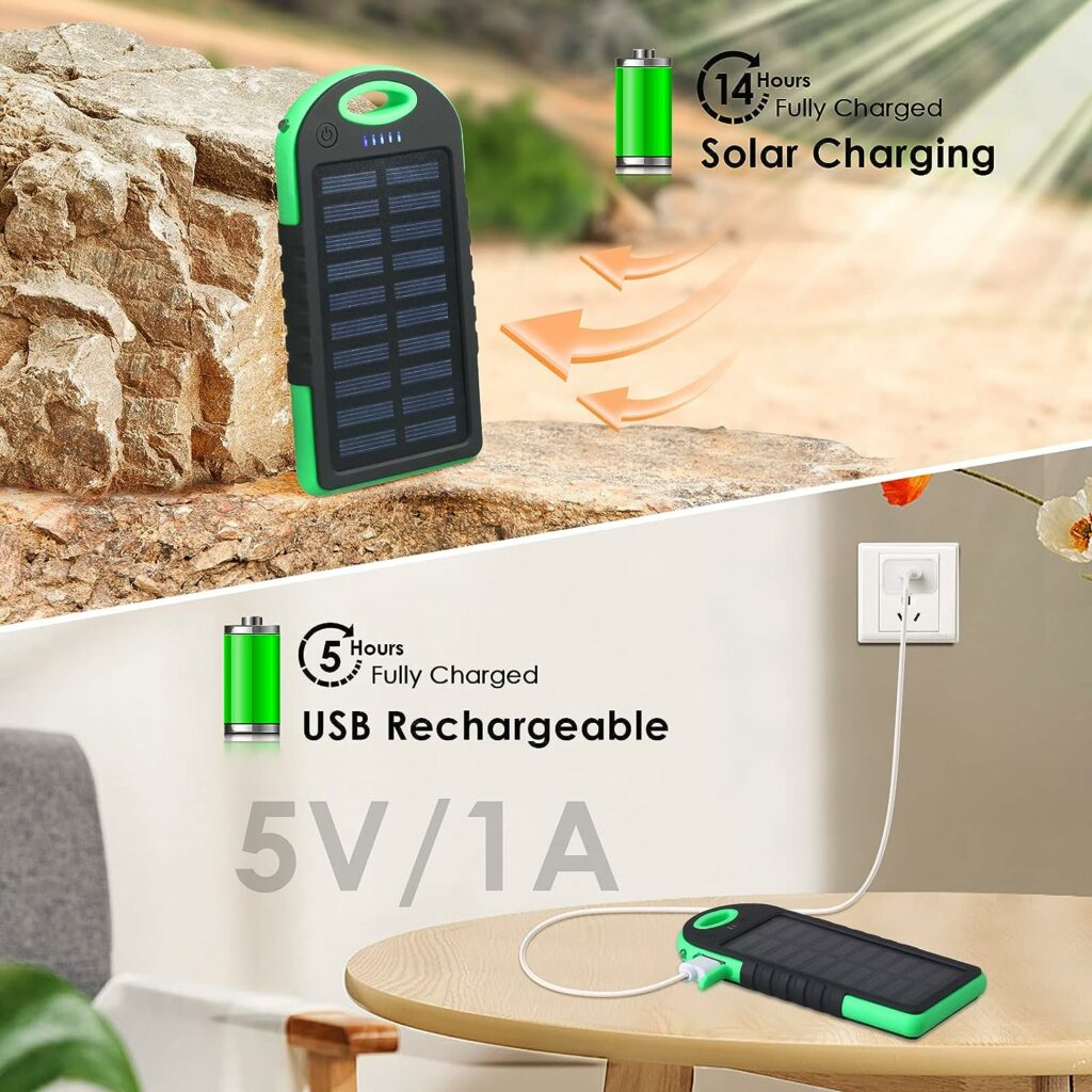 Anpro Solar Camping String Lights - 20.5Ft Solar String Lights Outdoor Waterproof W/12LEDs, Rechargeable Light with Adjustable Brightness and 7 Modes, Led Camping Lights for Decor Outdoor Hiking Anpro Solar Camping String Lights - 20.5Ft Solar String Lights Outdoor Waterproof W/12LEDs, Rechargeable Light with Adjustable Brightness and 7 Modes, Led Camping Lights for Decor Outdoor Hiking