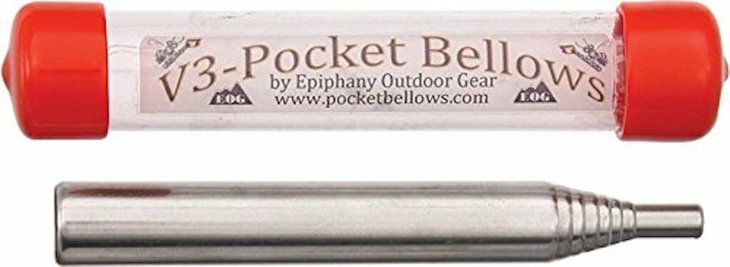 Epiphany Outdoor Gear Pocket Bellows - Weatherproof Collapsible Fire Bellowing Tool for Starting Fire- an Essential Camping Gear Epiphany Outdoor Gear Pocket Bellows - Weatherproof Collapsible Fire Bellowing Tool for Starting Fire- an Essential Camping Gear