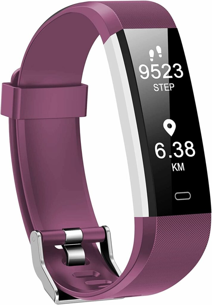 Kummel Fitness Tracker with Heart Rate Monitor, Waterproof Activity Tracker with Pedometer  Sleep Monitor, Calories, Step Tracking for Women Men Purple Kummel Fitness Tracker with Heart Rate Monitor, Waterproof Activity Tracker with Pedometer  Sleep Monitor, Calories, Step Tracking for Women Men Purple