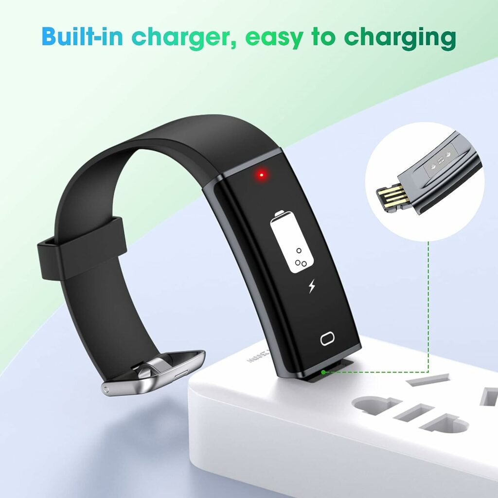 LIVIKEY Fitness Tracker Watch with Heart Rate Monitor, Step Counter IP67 Waterproof Activity Tracker with Pedometer  Sleep Monitor, Calories, Step Tracking for Women Men Compatible with Android iOS LIVIKEY Fitness Tracker Watch with Heart Rate Monitor, Step Counter IP67 Waterproof Activity Tracker with Pedometer  Sleep Monitor, Calories, Step Tracking for Women Men Compatible with Android iOS