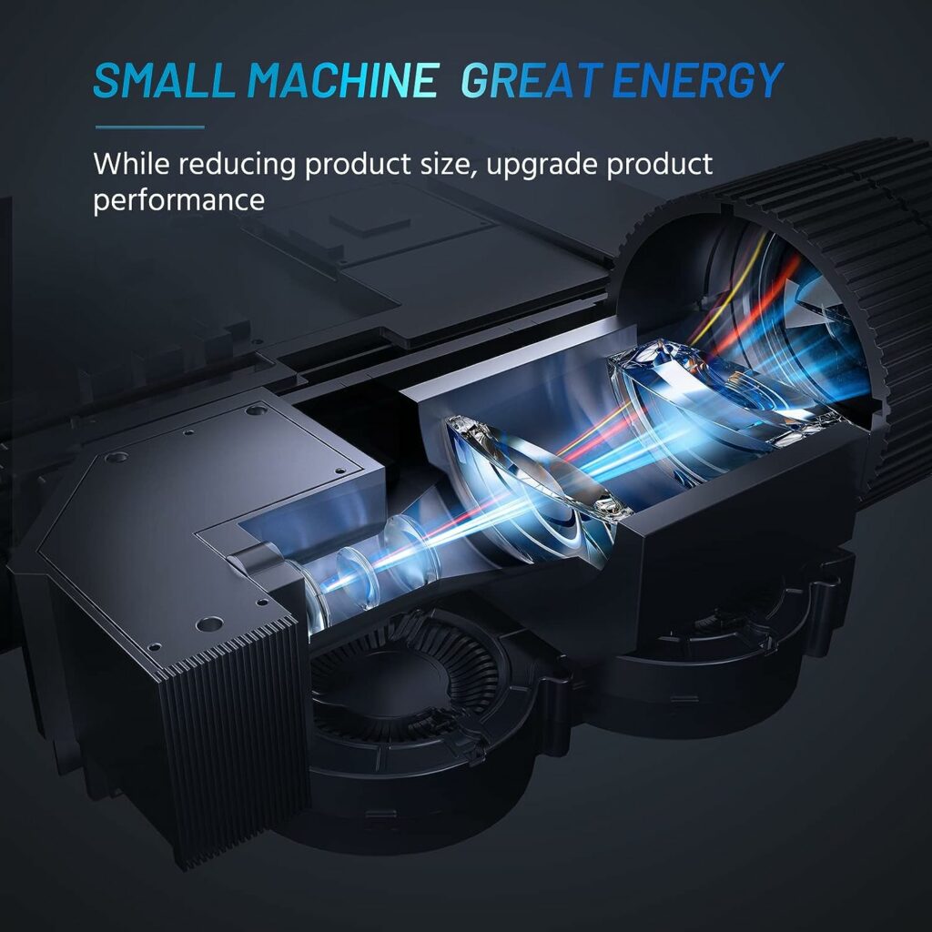 Mini Projector for iPhone, ELEPHAS 2023 Upgraded 1080P HD Projector, 8000L Portable Projector with Tripod and Carry Bag, Movie Projector Compatible with Android/iOS/Windows/TV Stick/HDMI/USB Mini Projector for iPhone, ELEPHAS 2023 Upgraded 1080P HD Projector, 8000L Portable Projector with Tripod and Carry Bag, Movie Projector Compatible with Android/iOS/Windows/TV Stick/HDMI/USB