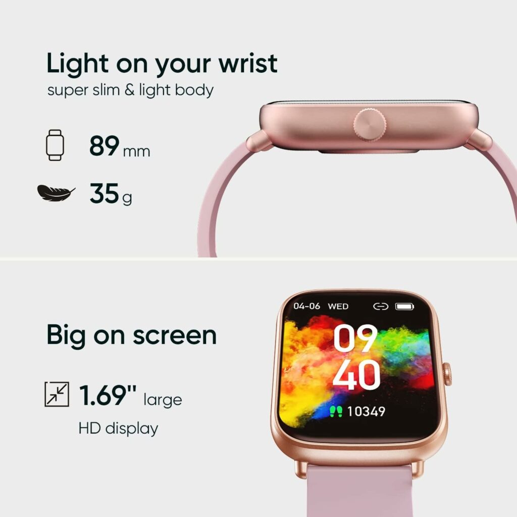 Proyoo Fitness Tracker with 7/24 Heart Rate Blood Pressure Oxygen Monitor, Step Calories Counter Sleep Tracking Smartwatch with 7-Day Battery Life, Fitness Watch for Women Men, Pink Proyoo Fitness Tracker with 7/24 Heart Rate Blood Pressure Oxygen Monitor, Step Calories Counter Sleep Tracking Smartwatch with 7-Day Battery Life, Fitness Watch for Women Men, Pink