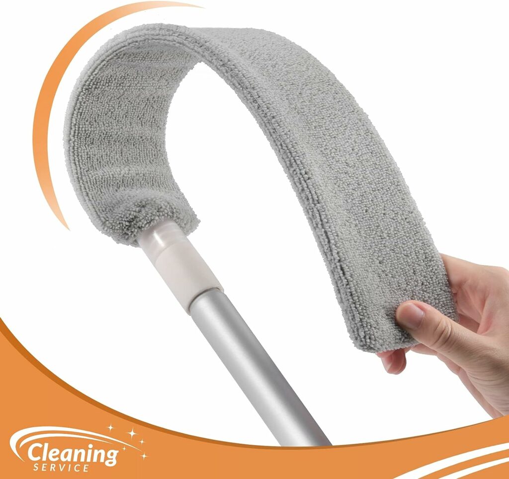 Retractable Gap Dust Cleaner Brush with Extension Pole (29 to 65 inches), Flexible Gap Microfiber Duster Bendable Extendable Washable, Under Appliance Dusters for Cleaning Bed Sofa Furniture Retractable Gap Dust Cleaner Brush with Extension Pole (29 to 65 inches), Flexible Gap Microfiber Duster Bendable Extendable Washable, Under Appliance Dusters for Cleaning Bed Sofa Furniture