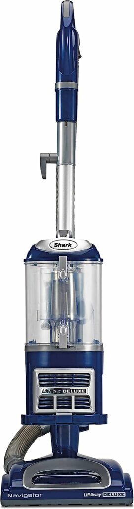 Shark NV360 Navigator Lift-Away Deluxe Upright Vacuum with Large Dust Cup Capacity, HEPA Filter, Swivel Steering, Upholstery Tool  Crevice Tool, Blue Shark NV360 Navigator Lift-Away Deluxe Upright Vacuum with Large Dust Cup Capacity, HEPA Filter, Swivel Steering, Upholstery Tool  Crevice Tool, Blue