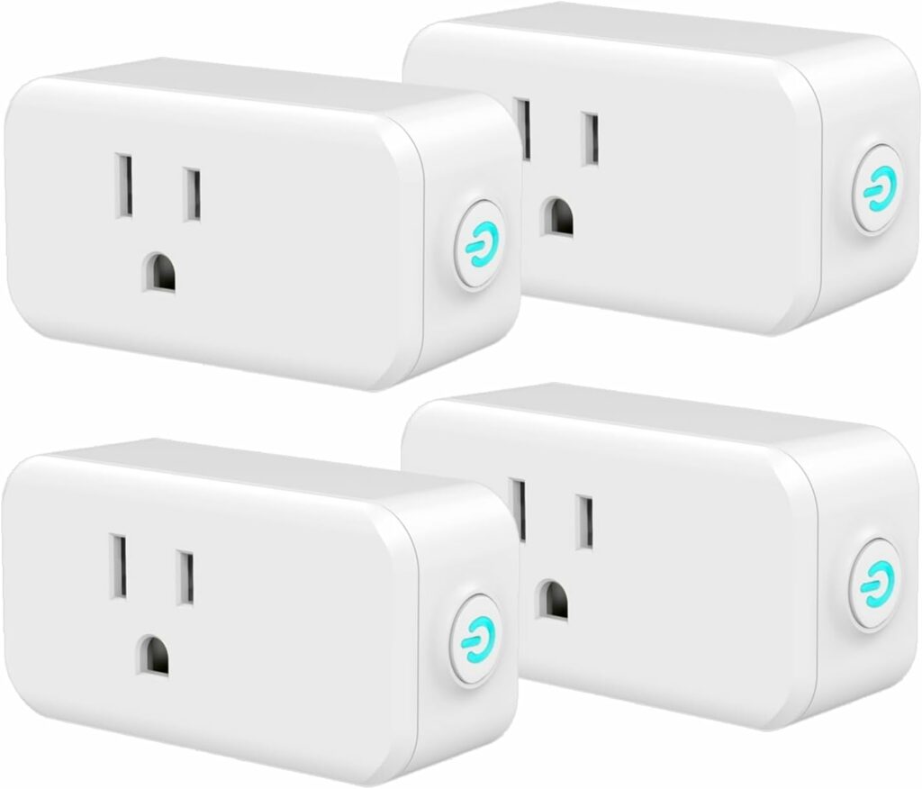 Smart Plug Exioty,Work with Alexa,Simple Set Up with One Voice Command, Voice Control, Timer  Schedulete,Bluetooth Mesh, Require Alexa Echo(4 Pack) Smart Plug Exioty,Work with Alexa,Simple Set Up with One Voice Command, Voice Control, Timer  Schedulete,Bluetooth Mesh, Require Alexa Echo(4 Pack)