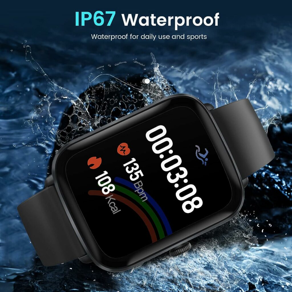 Smart Watch, Fitness Tracker with Heart Rate Blood Oxygen Sleep Monitor, 1.7 DIY Full Touch Screen Smartwatch for Women Men,Waterproof Fitness Watch with 24 Sports Modes for iPhone Android Phones Smart Watch, Fitness Tracker with Heart Rate Blood Oxygen Sleep Monitor, 1.7 DIY Full Touch Screen Smartwatch for Women Men,Waterproof Fitness Watch with 24 Sports Modes for iPhone Android Phones