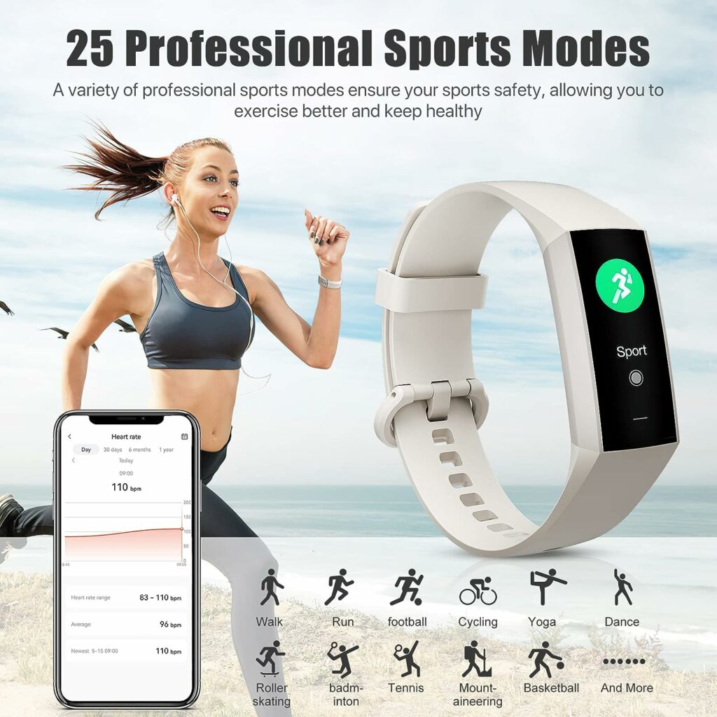 ST-CARE Fitness Tracker,1.10AMOLED Touch Color Screen Activity Tracker with Step Counter/Calories/Stopwatch, Health Tracker with Heart Rate Monitor, Sleep Tracker,Pedometer Watch for Women Men Kids ST-CARE Fitness Tracker,1.10AMOLED Touch Color Screen Activity Tracker with Step Counter/Calories/Stopwatch, Health Tracker with Heart Rate Monitor, Sleep Tracker,Pedometer Watch for Women Men Kids