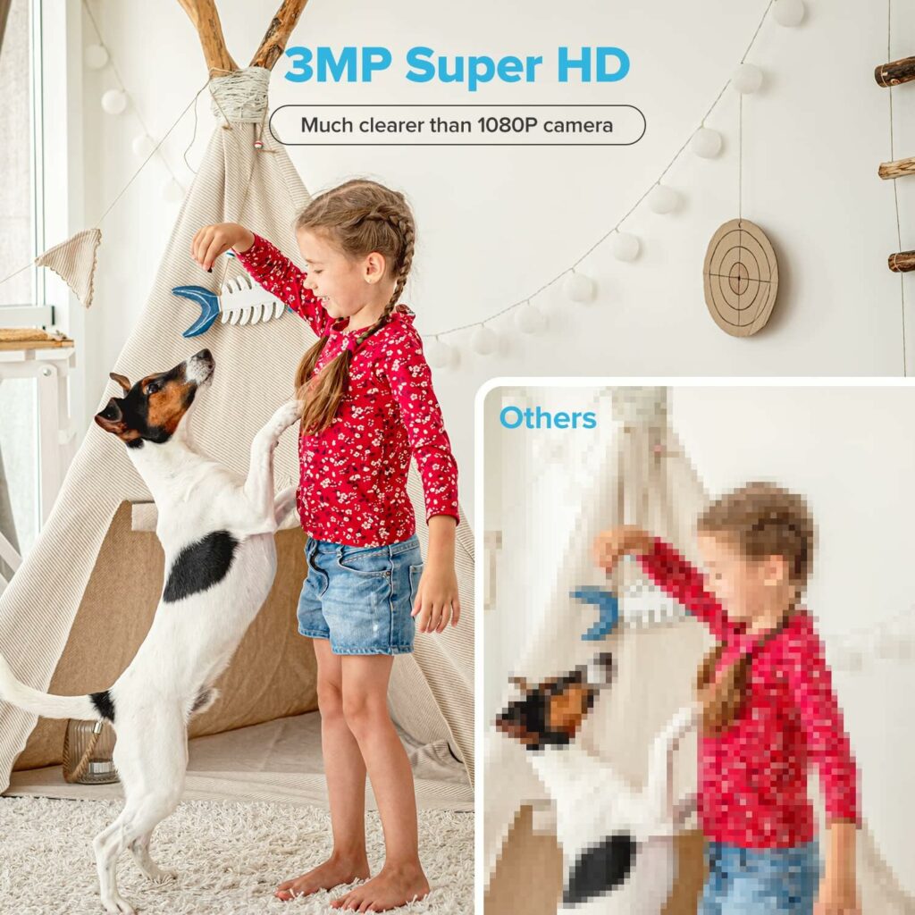 WGV Security Camera -2K Cameras for Home Security with Smart Motion Dection, Night Vision, Two-Way Audio,Cloud  SD Card Storage,Work with Alexa, Ideal Indoor Camera for Baby Monitor/Pet Camera WGV Security Camera -2K Cameras for Home Security with Smart Motion Dection, Night Vision, Two-Way Audio,Cloud  SD Card Storage,Work with Alexa, Ideal Indoor Camera for Baby Monitor/Pet Camera