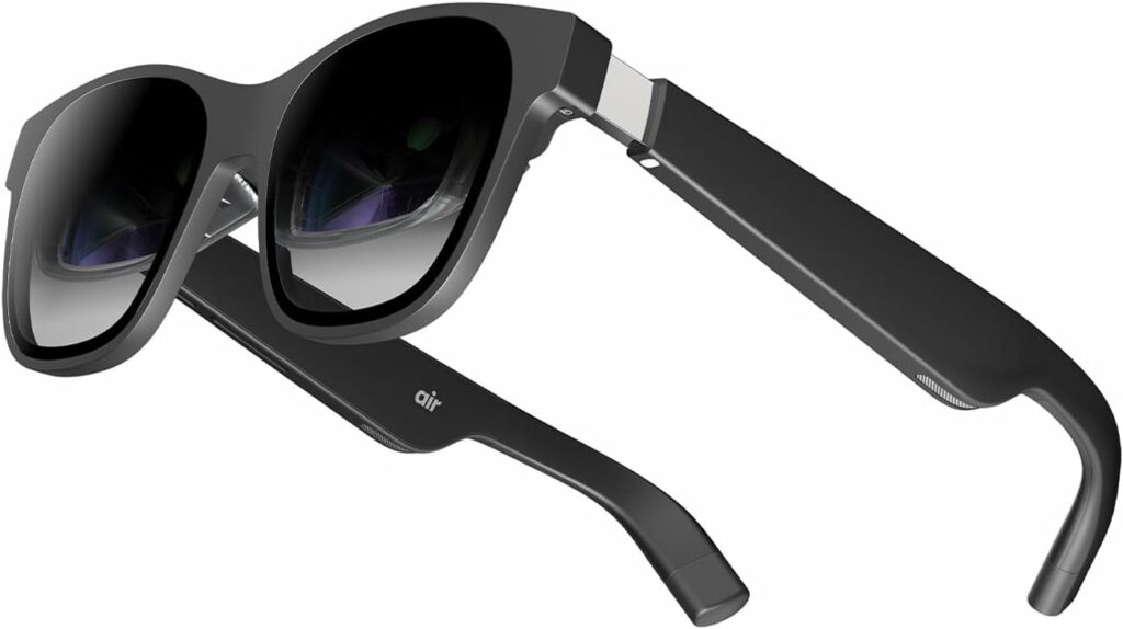 XREAL Air AR Glasses, Smart Glasses with Massive 201 Micro-OLED Virtual Theater, Augmented Reality Glasses, Watch, Stream, and Game on PC/Android/iOS–Consoles  Cloud Gaming Compatible XREAL Air AR Glasses, Smart Glasses with Massive 201 Micro-OLED Virtual Theater, Augmented Reality Glasses, Watch, Stream, and Game on PC/Android/iOS–Consoles  Cloud Gaming Compatible