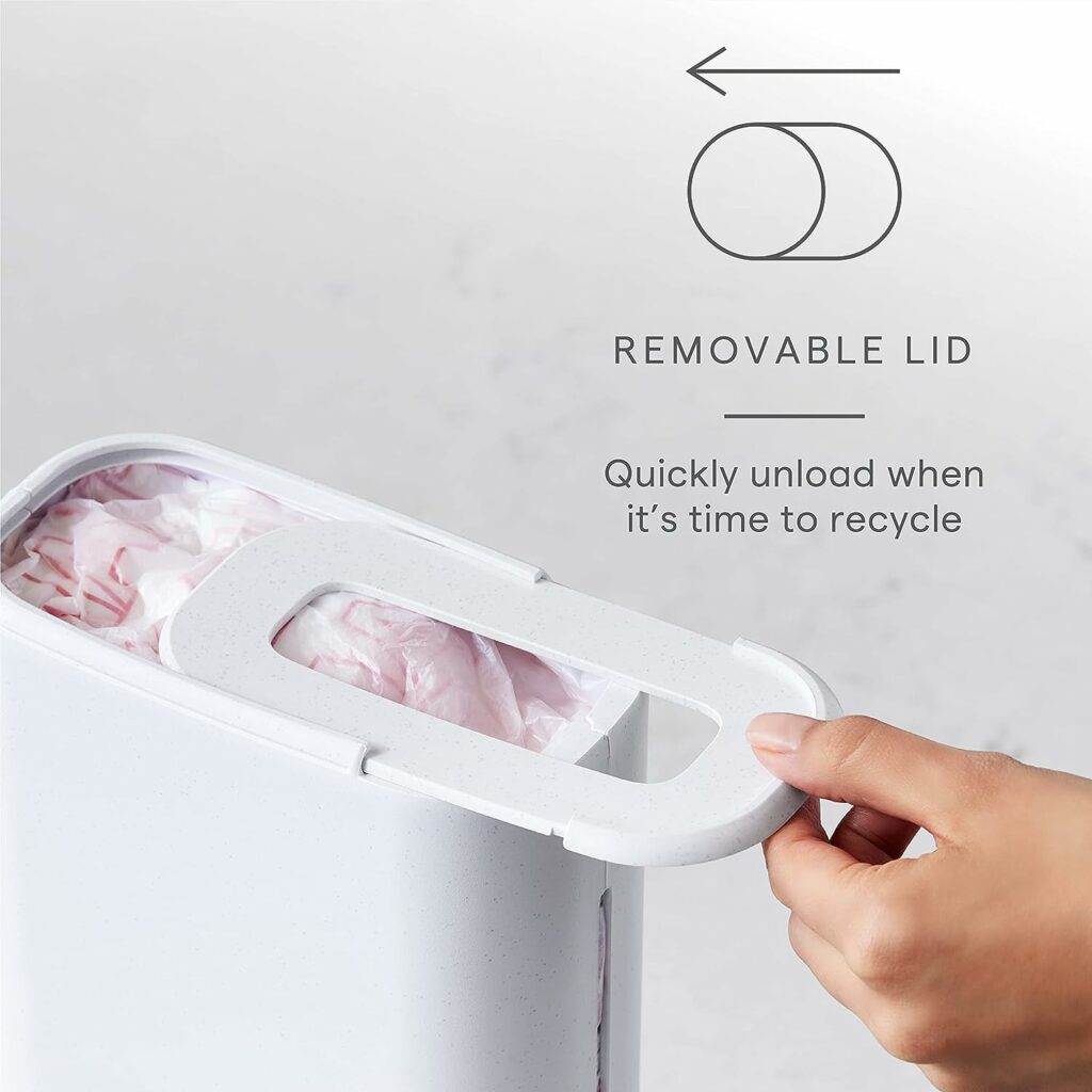 YouCopia StoraBag Space-Saving Plastic Bag Dispenser, Organizer for Kitchen Cabinet or Pantry Storage, One-Size, Speckled White YouCopia StoraBag Space-Saving Plastic Bag Dispenser, Organizer for Kitchen Cabinet or Pantry Storage, One-Size, Speckled White