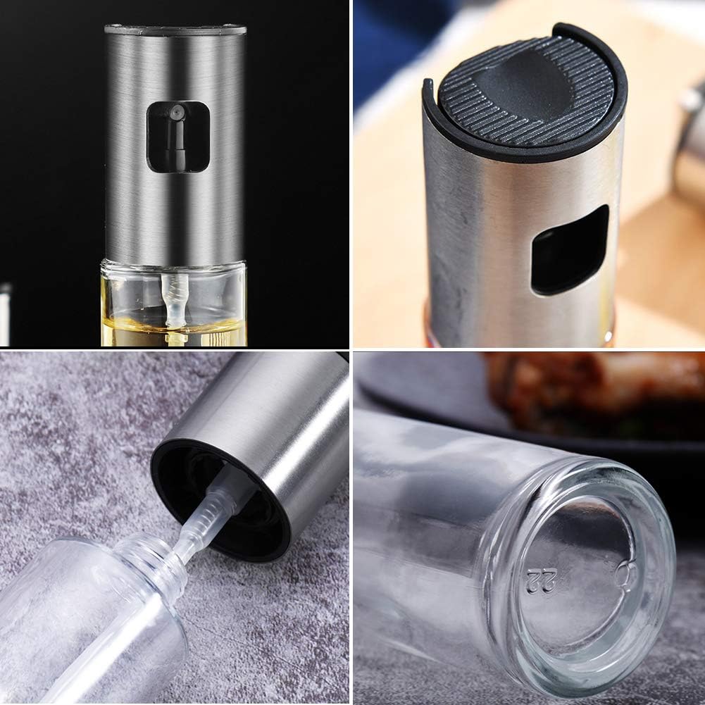 ZEREOOY Oil Sprayer for Cooking Olive Oil Sprayer Mister for Air Fryer Vegetable Vinegar Oil Portable Mini Kitchen Gadgets for Baking,Salad,Grilling,BBQ,Roasting (1) ZEREOOY Oil Sprayer for Cooking Olive Oil Sprayer Mister for Air Fryer Vegetable Vinegar Oil Portable Mini Kitchen Gadgets for Baking,Salad,Grilling,BBQ,Roasting (1)