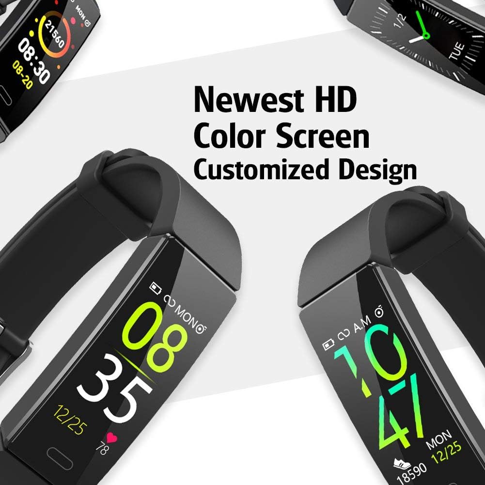 ZURURU Fitness Tracker with Blood Pressure Heart Rate Sleep Health Monitor for Men and Women, Upgraded Waterproof Activity Tracker Watch, Step Calorie Counter Pedometer ZURURU Fitness Tracker with Blood Pressure Heart Rate Sleep Health Monitor for Men and Women, Upgraded Waterproof Activity Tracker Watch, Step Calorie Counter Pedometer