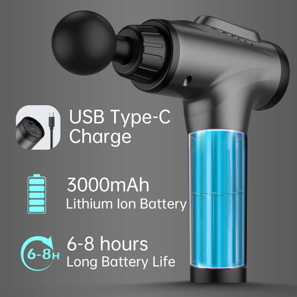 APHERMA Massage Gun, Muscle Massage Gun for Athletes Handheld Deep Tissue Massager Tool 30 Speed Levels 9 Heads, Mothers Day Gifts from Daughter/Son APHERMA Massage Gun, Muscle Massage Gun for Athletes Handheld Deep Tissue Massager Tool 30 Speed Levels 9 Heads, Mothers Day Gifts from Daughter/Son