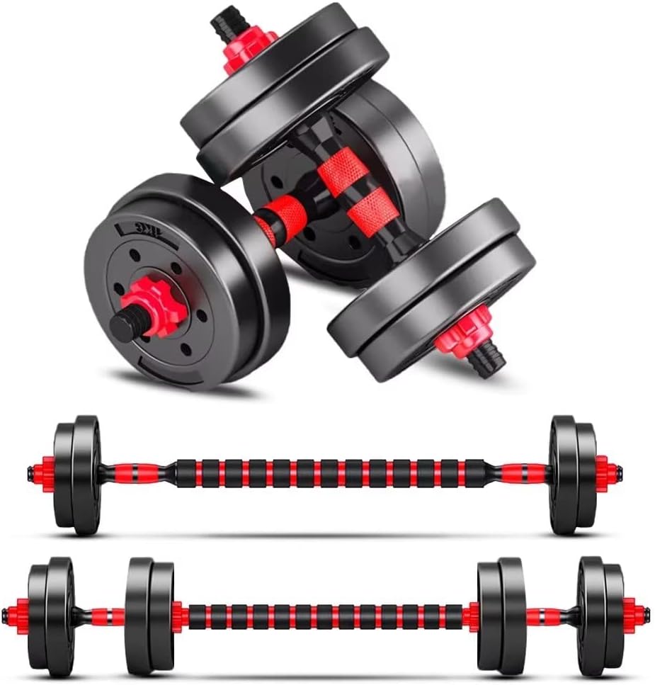 BCBIG Adjustable-Dumbbells-Sets, 20/30/40/60/80lbs Free Weights-Dumbbells Set of 2 Convertible To Barbell A Pair of Lightweight for Home Gym,Women and Men Equipment BCBIG Adjustable-Dumbbells-Sets, 20/30/40/60/80lbs Free Weights-Dumbbells Set of 2 Convertible To Barbell A Pair of Lightweight for Home Gym,Women and Men Equipment