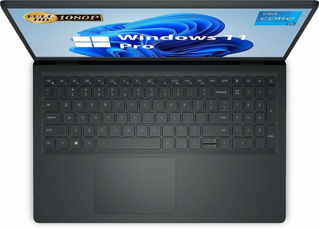 Dell 2023 Inspiron 15 Business Laptop, 15.6 1920x1080 FHD Display, Intel Quad-Core i5-1135G7 2.4 GHz, 16GB DDR4, 1TB PCIe SSD, Windows 11 Pro,Webcam, SD Card Reader, WiFi,Bluetooth, Carbon Black Dell 2023 Inspiron 15 Business Laptop, 15.6 1920x1080 FHD Display, Intel Quad-Core i5-1135G7 2.4 GHz, 16GB DDR4, 1TB PCIe SSD, Windows 11 Pro,Webcam, SD Card Reader, WiFi,Bluetooth, Carbon Black