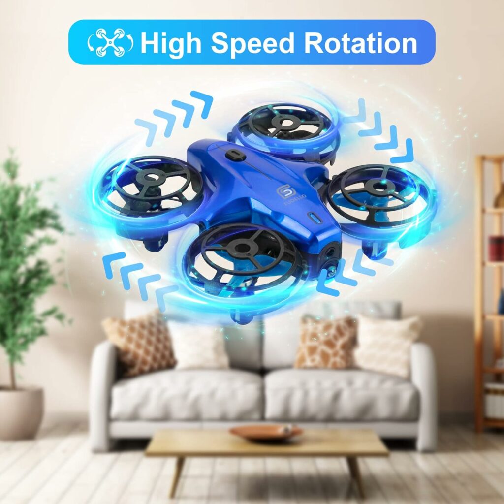 Drones for Kids, TUDELLO RC Mini Drone for Kids and Beginners, RC Quadcopter Indoor with Headless Mode, Small Helicopter with 3D Flip, Auto Hovering and 2 Batteries, Great Gift for Boys and Girls Drones for Kids, TUDELLO RC Mini Drone for Kids and Beginners, RC Quadcopter Indoor with Headless Mode, Small Helicopter with 3D Flip, Auto Hovering and 2 Batteries, Great Gift for Boys and Girls