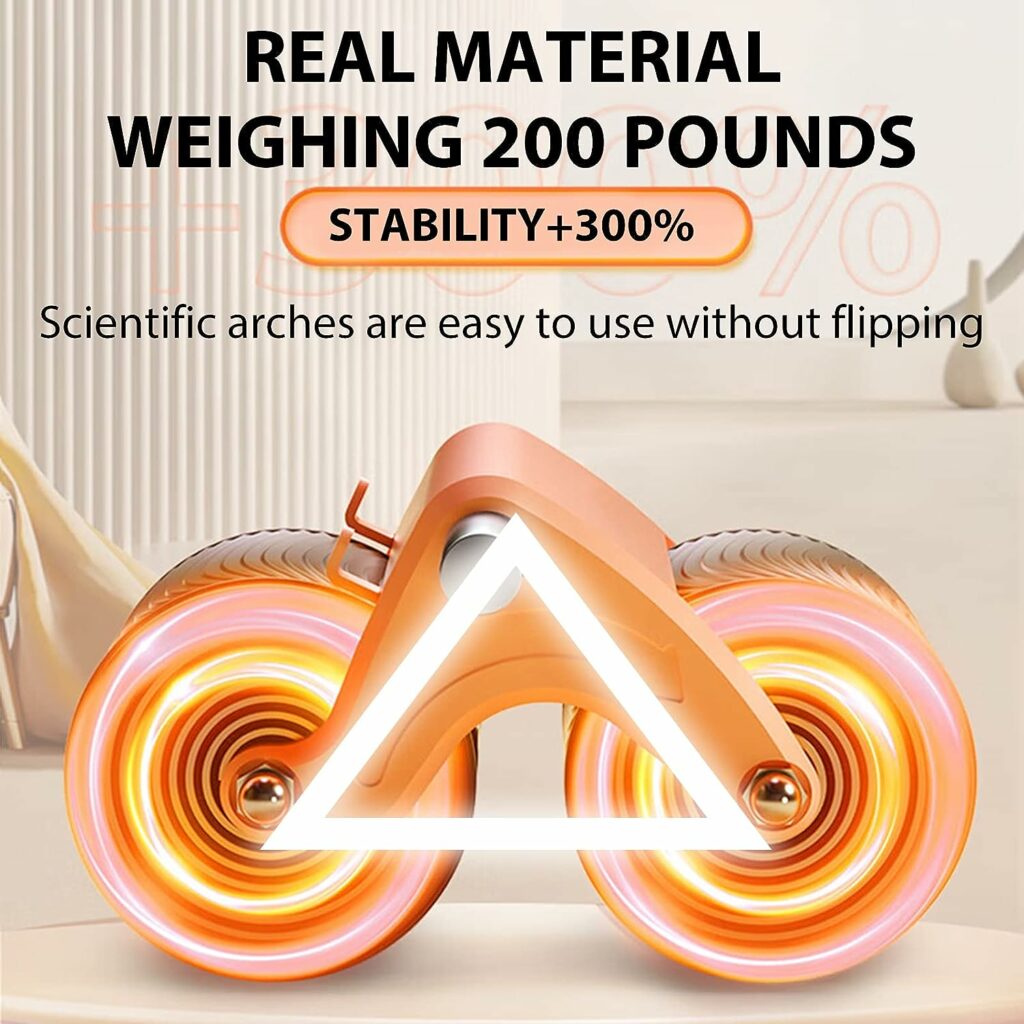 Elbow Support Automatic Rebound Abdominal Wheel,Ab Roller for Abdominal Exercise Machine,Abs Workout Equipment,Dolly Core Strengthening Trainer Fitness Belly Training Elbow Support Automatic Rebound Abdominal Wheel,Ab Roller for Abdominal Exercise Machine,Abs Workout Equipment,Dolly Core Strengthening Trainer Fitness Belly Training