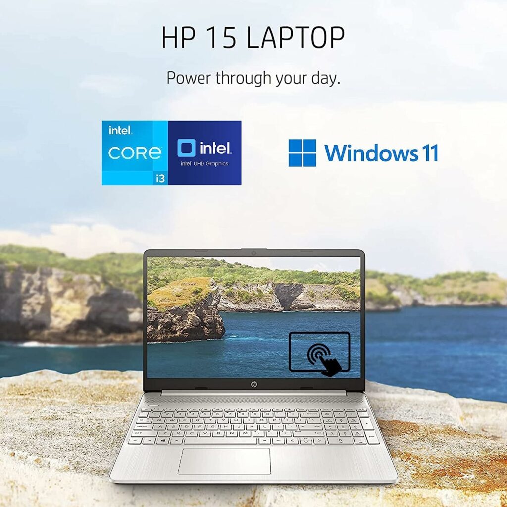 HP 2023 Newest Laptop, 15.6 Touchscreen Display, Intel Core i3-1115G4 Processor(Beat i5-1035G4), 8GB RAM, 256GB SSD, WiFi, Bluetooth, Numeric Keypad, Windows 11 Home in S Mode, Silver HP 2023 Newest Laptop, 15.6 Touchscreen Display, Intel Core i3-1115G4 Processor(Beat i5-1035G4), 8GB RAM, 256GB SSD, WiFi, Bluetooth, Numeric Keypad, Windows 11 Home in S Mode, Silver