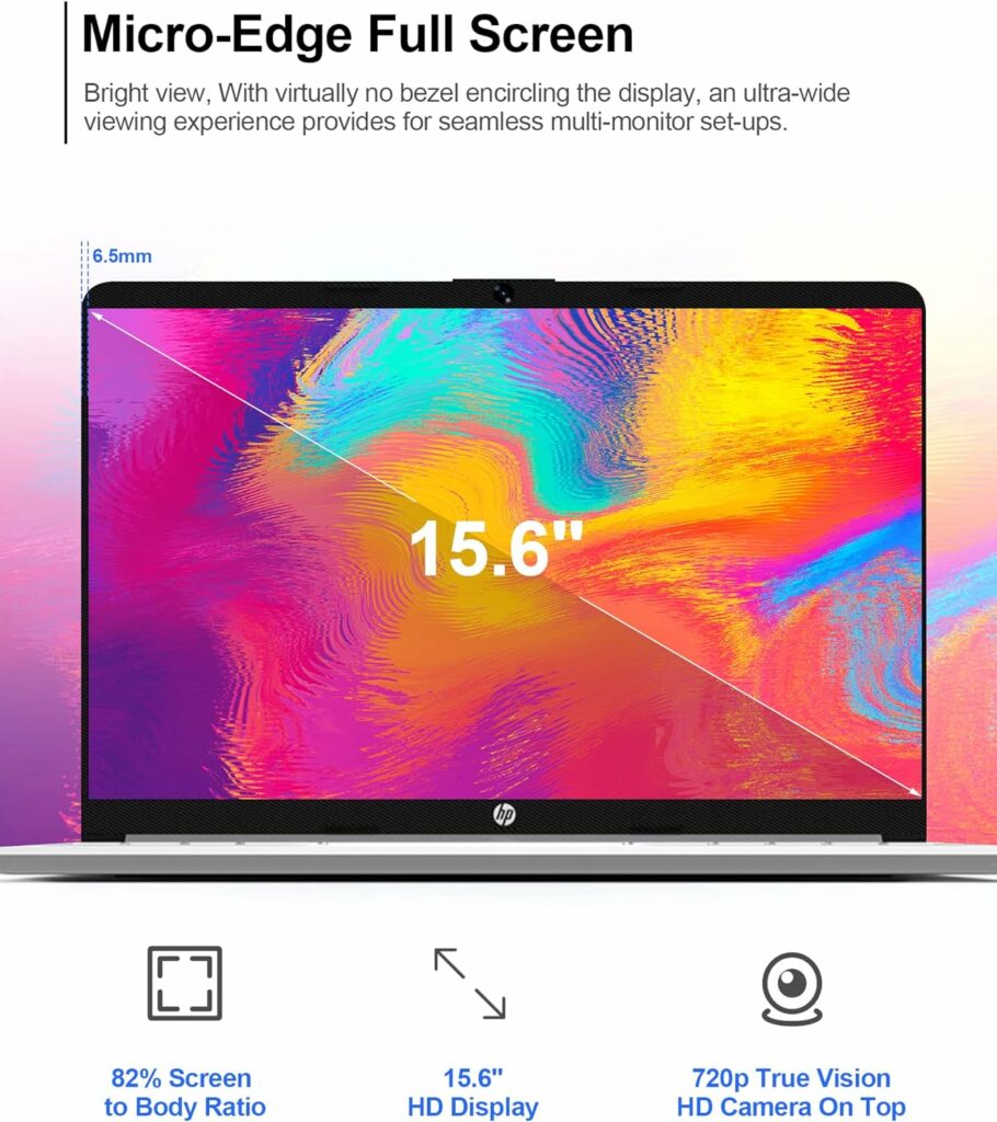 HP 2023 Newest Laptop, 15.6 Touchscreen Display, Intel i3-1115G4 Processor, 16GB RAM, 1TB SSD, 11 H Battery Life, Fast Charge, Bluetooth, Wi-Fi, HDMI, Windows 11 Home S, Bundle with JAWFOAL HP 2023 Newest Laptop, 15.6 Touchscreen Display, Intel i3-1115G4 Processor, 16GB RAM, 1TB SSD, 11 H Battery Life, Fast Charge, Bluetooth, Wi-Fi, HDMI, Windows 11 Home S, Bundle with JAWFOAL