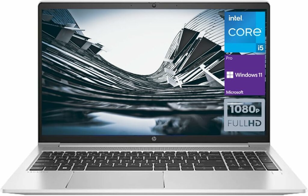 HP 2023 ProBook 450 G9 15.6“ FHD Business Laptop, 12th Gen Intel i5-1235U (Beat i7-1195G7), 16GB RAM, 1TB PCIe SSD, Backlit Keyboard with Numeric keypad, Wi-Fi 6, Wolf Pro Security, Windows 11 Pro HP 2023 ProBook 450 G9 15.6“ FHD Business Laptop, 12th Gen Intel i5-1235U (Beat i7-1195G7), 16GB RAM, 1TB PCIe SSD, Backlit Keyboard with Numeric keypad, Wi-Fi 6, Wolf Pro Security, Windows 11 Pro