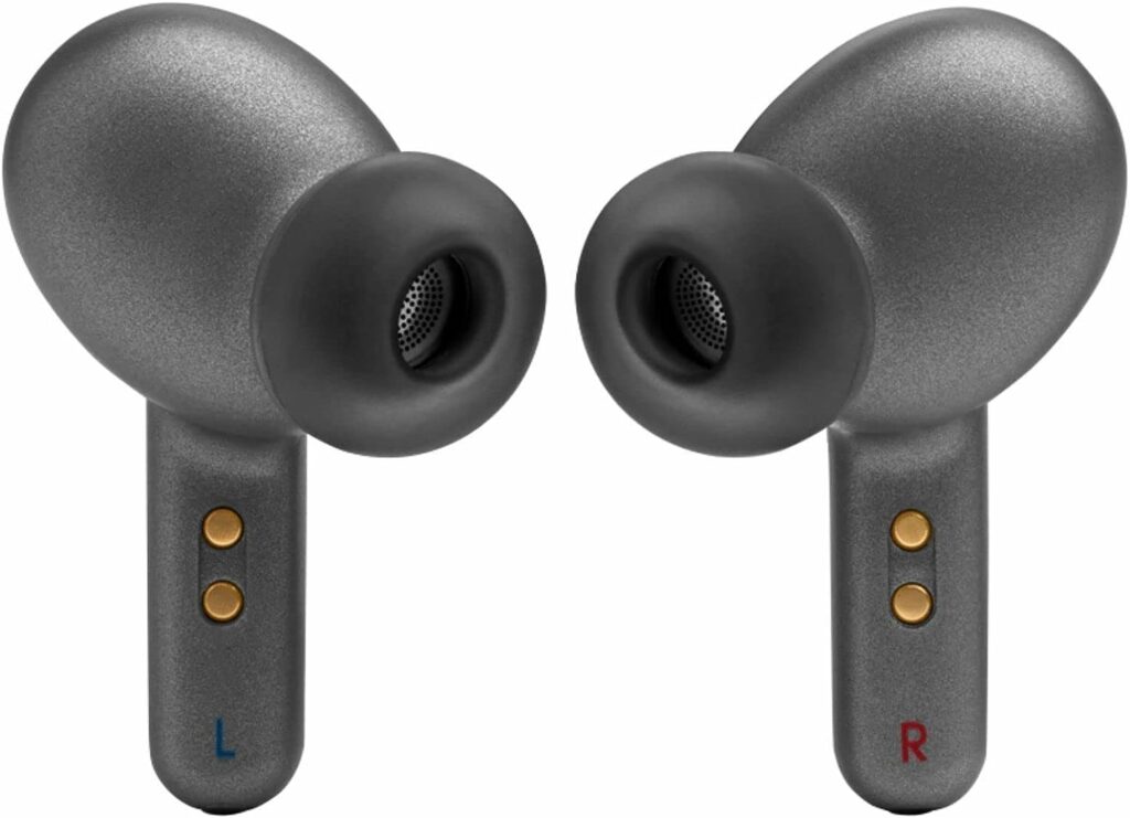JBL Live Pro TWS 2: 40 Hours of Playtime, True Adaptive Noise Cancelling, Smart Ambient, and Beamforming mics (Black), Small JBL Live Pro TWS 2: 40 Hours of Playtime, True Adaptive Noise Cancelling, Smart Ambient, and Beamforming mics (Black), Small