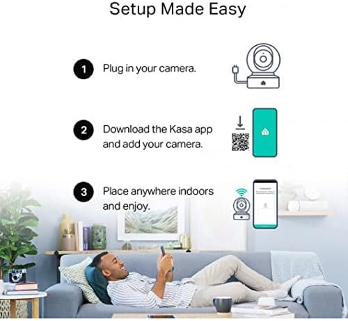 Kasa Indoor Pan/Tilt Smart Security Camera, 1080p HD Dog Camera 2.4GHz with Night Vision, Motion Detection for Baby and Pet Monitor, Cloud  SD Card Storage, Works with Alexa  Google Home (EC70) Kasa Indoor Pan/Tilt Smart Security Camera, 1080p HD Dog Camera 2.4GHz with Night Vision, Motion Detection for Baby and Pet Monitor, Cloud  SD Card Storage, Works with Alexa  Google Home (EC70)