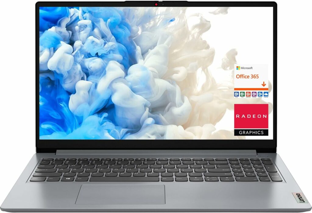 Lenovo 2023 Newest 15.6 Laptop, IdeaPad 1, 20GB Memory, 1TB SSD Storage, AMD Dual-core Processor, 15.6 HD Anti-Glare Display, HDMI, SD Card Reader, Windows 11 Home, Includes 1 Year Microsoft 365 Lenovo 2023 Newest 15.6 Laptop, IdeaPad 1, 20GB Memory, 1TB SSD Storage, AMD Dual-core Processor, 15.6 HD Anti-Glare Display, HDMI, SD Card Reader, Windows 11 Home, Includes 1 Year Microsoft 365