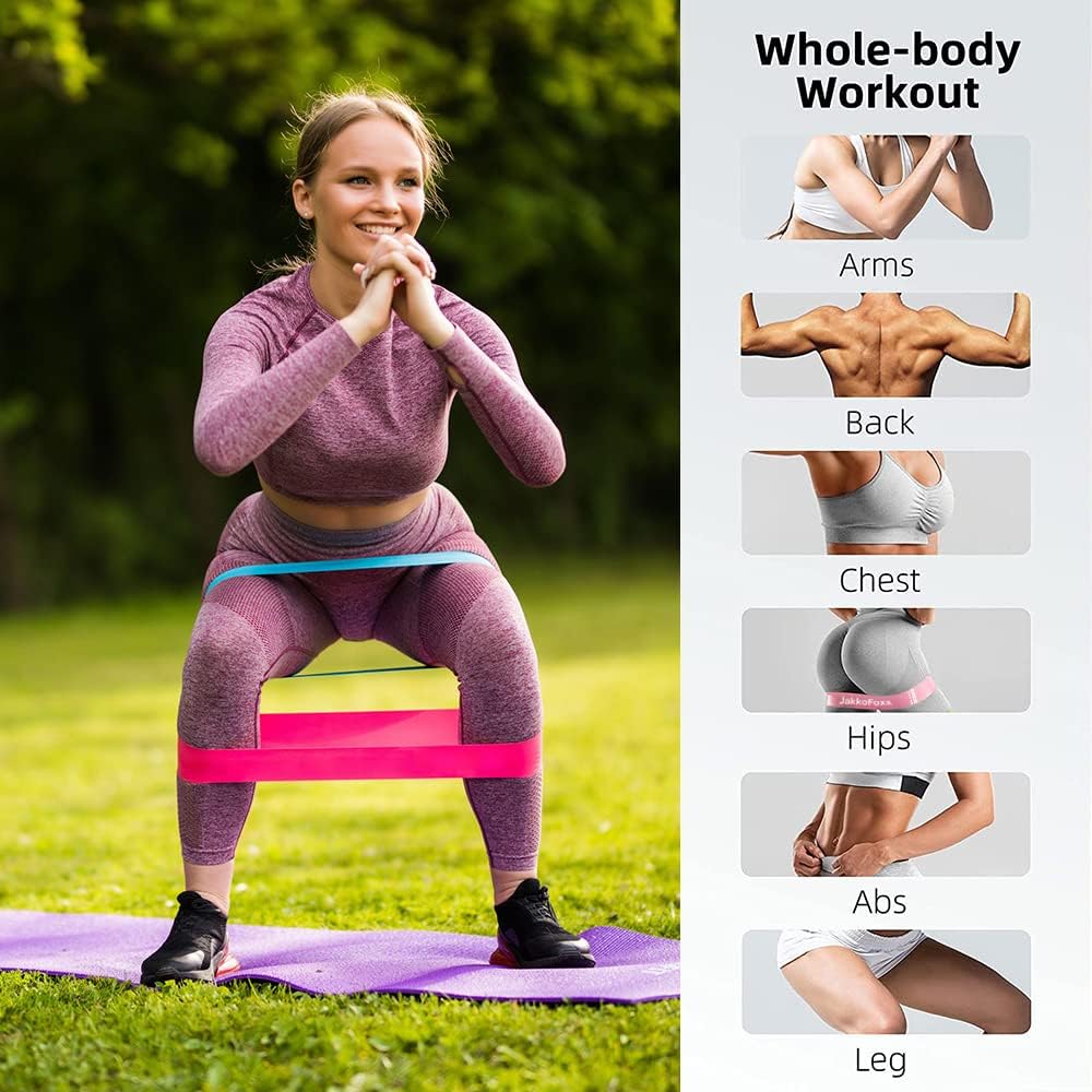 Resistance Loop Exercise Bands Exercise Bands for Home Fitness, Stretching, Strength Training, Physical Therapy,Elastic Workout Bands for Women Men Kids, Set of 5 Resistance Loop Exercise Bands Exercise Bands for Home Fitness, Stretching, Strength Training, Physical Therapy,Elastic Workout Bands for Women Men Kids, Set of 5