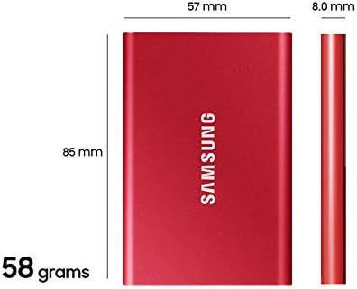SAMSUNG SSD T7 Portable External Solid State Drive 1TB, Up to 1050MB/s, USB 3.2 Gen 2, Reliable Storage for Gaming, Students, Professionals, MU-PC1T0T/AM, Gray SAMSUNG SSD T7 Portable External Solid State Drive 1TB, Up to 1050MB/s, USB 3.2 Gen 2, Reliable Storage for Gaming, Students, Professionals, MU-PC1T0T/AM, Gray