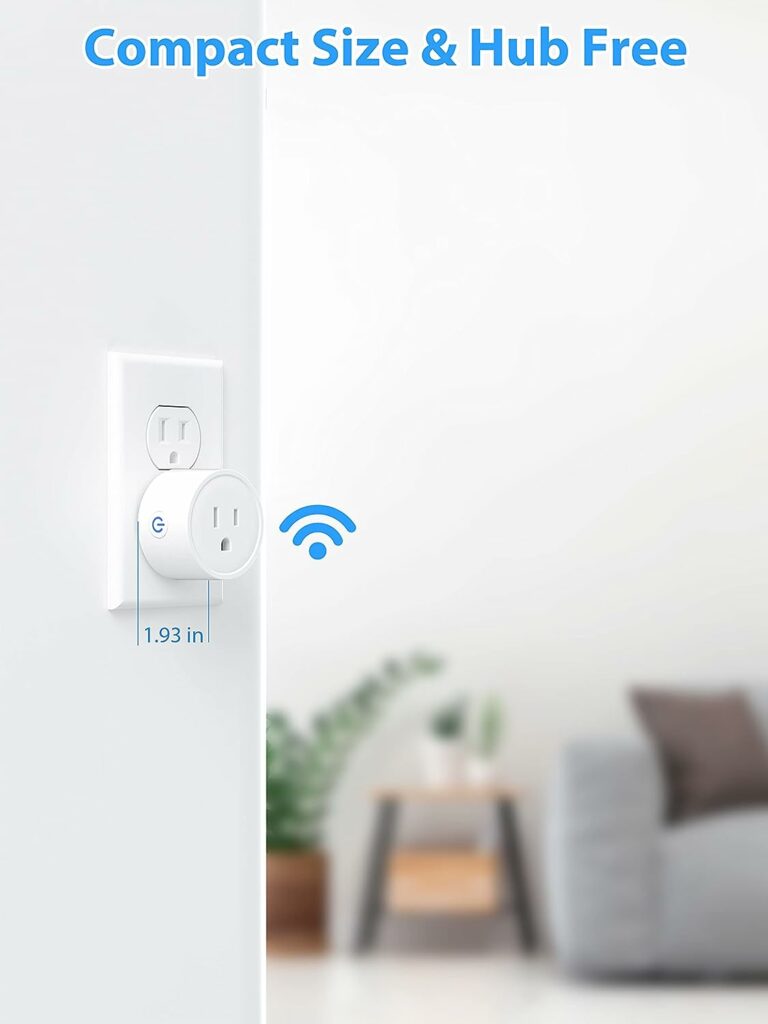 Smart Plug EIGHTREE, Alexa Smart Plugs That Work with Alexa and Google Home, Compatible with SmartThings, Smart Outlet with WiFi Remote Control and Timer Function, 2.4GHz Wi-Fi Only, 4Packs Smart Plug EIGHTREE, Alexa Smart Plugs That Work with Alexa and Google Home, Compatible with SmartThings, Smart Outlet with WiFi Remote Control and Timer Function, 2.4GHz Wi-Fi Only, 4Packs