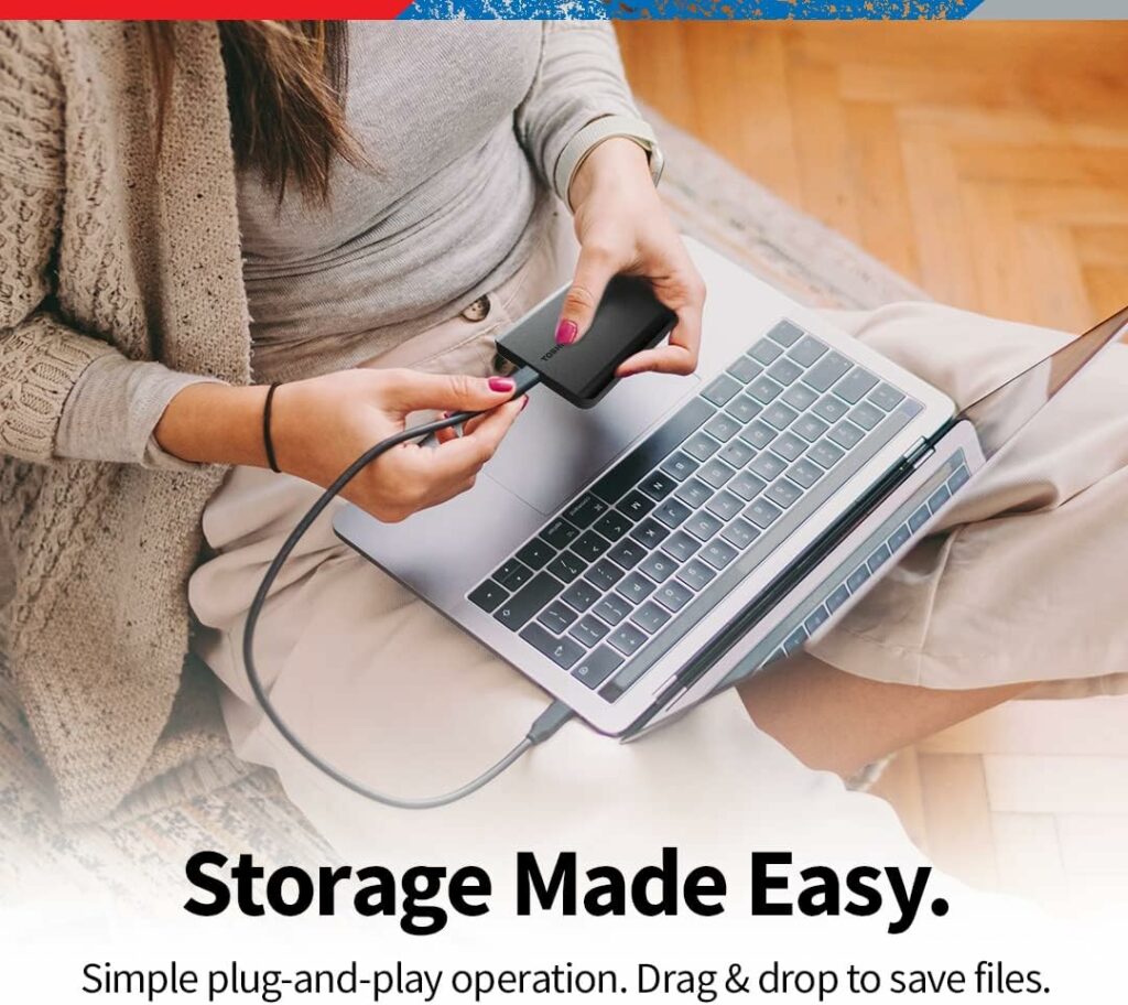 Toshiba Canvio Basics 2TB Portable External Hard Drive USB 3.0, Black - HDTB520XK3AA Toshiba Canvio Basics 2TB Portable External Hard Drive USB 3.0, Black - HDTB520XK3AA