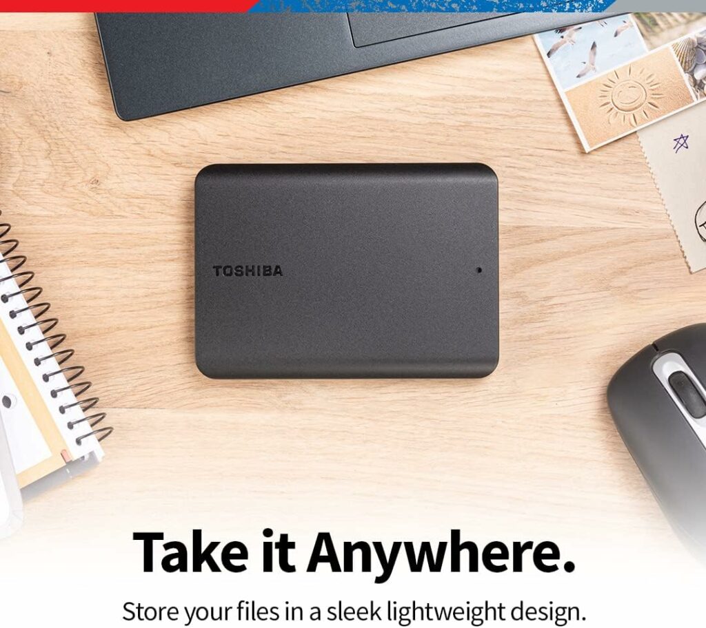 Toshiba Canvio Basics 2TB Portable External Hard Drive USB 3.0, Black - HDTB520XK3AA Toshiba Canvio Basics 2TB Portable External Hard Drive USB 3.0, Black - HDTB520XK3AA
