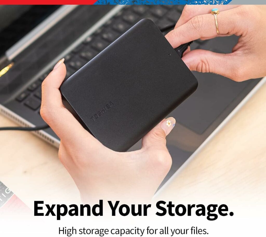 Toshiba Canvio Basics 2TB Portable External Hard Drive USB 3.0, Black - HDTB520XK3AA Toshiba Canvio Basics 2TB Portable External Hard Drive USB 3.0, Black - HDTB520XK3AA