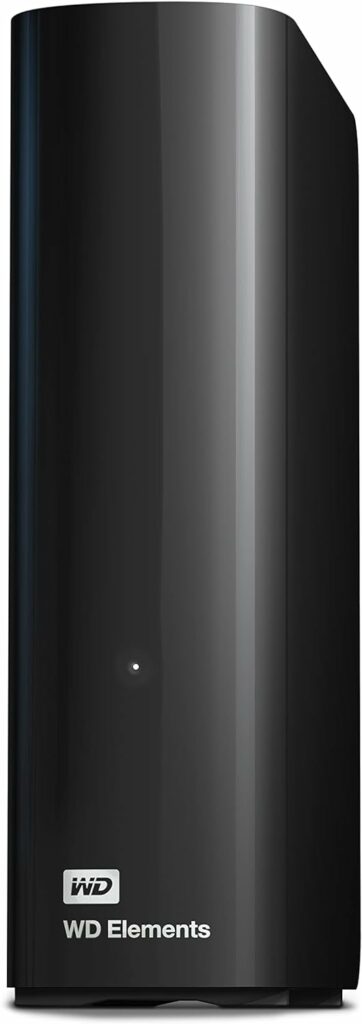WD 8TB Elements Desktop External Hard Drive, USB 3.0 external hard drive for plug-and-play storage - WDBWLG0080HBK-NESN, Black WD 8TB Elements Desktop External Hard Drive, USB 3.0 external hard drive for plug-and-play storage - WDBWLG0080HBK-NESN, Black