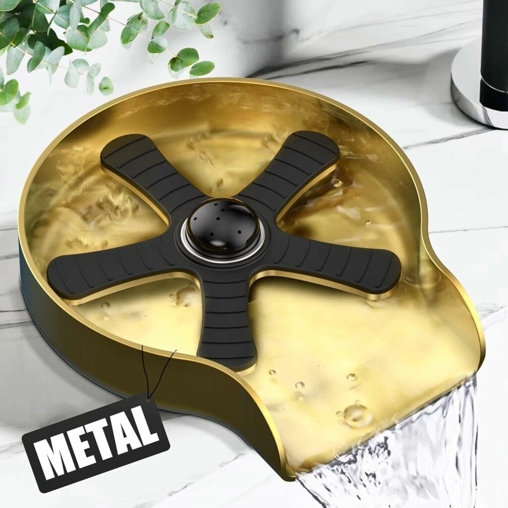 2023 Newest Gold Glass Rinser for Kitchen Sink - Bottle Cleaner,Cup Rinser,Glass Washer for Kitchen Sink,Sink Accessories,Faucet Attachment,Kitchen Gadgets,Bar Sink Auto Glass Rinser,Stainless Steel 2023 Newest Gold Glass Rinser for Kitchen Sink - Bottle Cleaner,Cup Rinser,Glass Washer for Kitchen Sink,Sink Accessories,Faucet Attachment,Kitchen Gadgets,Bar Sink Auto Glass Rinser,Stainless Steel