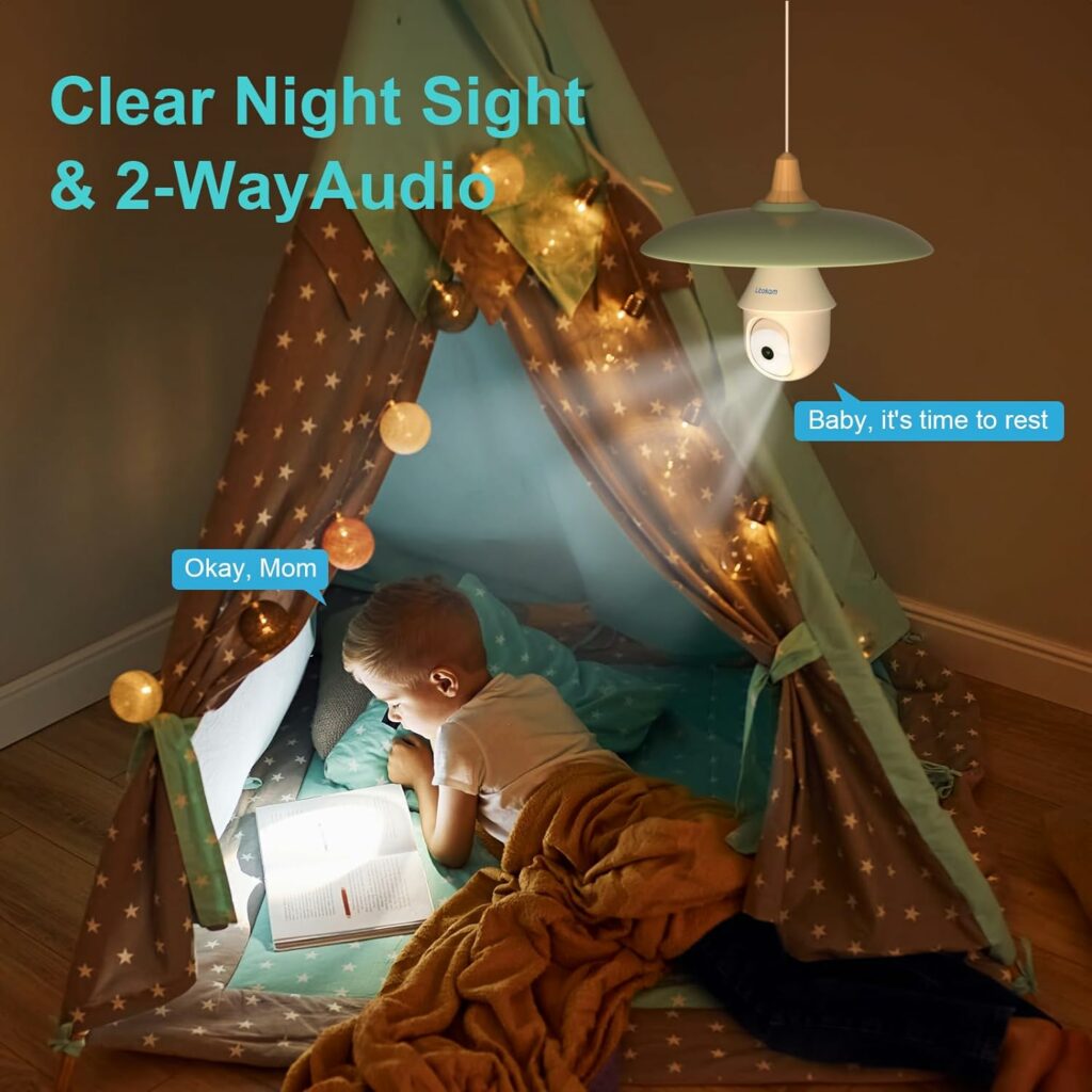 4MP Light Bulb Security Camera 2.4G, litokam 2.5K Security Camera Wireless Outdoor/Indoor, 360° WiFi Security Camera for Home with Color Night Version, AI Motion Detection, No Monthly Fee, 2 Way Audio 4MP Light Bulb Security Camera 2.4G, litokam 2.5K Security Camera Wireless Outdoor/Indoor, 360° WiFi Security Camera for Home with Color Night Version, AI Motion Detection, No Monthly Fee, 2 Way Audio