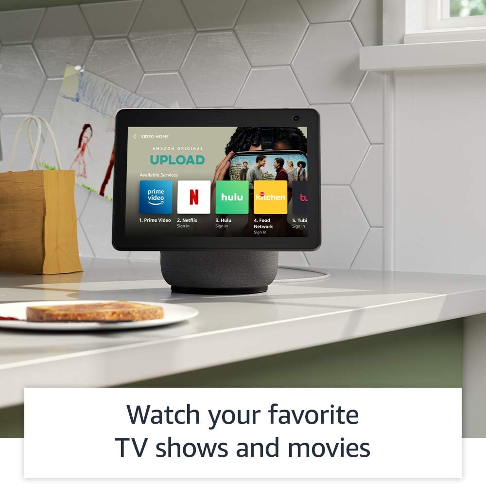 All-new Echo Show 10 (3rd Gen) - Charcoal - bundle with Ring A19 Smart LED Bulb All-new Echo Show 10 (3rd Gen) - Charcoal - bundle with Ring A19 Smart LED Bulb