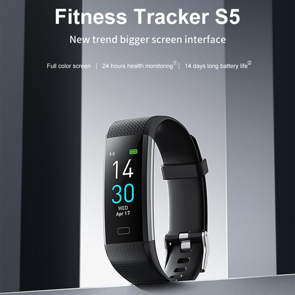 BrilliantHouse Fitness Tracker with Blood Pressure Heart Rate Oxygen Monitor, Activity Sleep  Temperature Smart Watch IP68 Waterproof Pedometer Step Counter for Kids Man Women S5 BrilliantHouse Fitness Tracker with Blood Pressure Heart Rate Oxygen Monitor, Activity Sleep  Temperature Smart Watch IP68 Waterproof Pedometer Step Counter for Kids Man Women S5