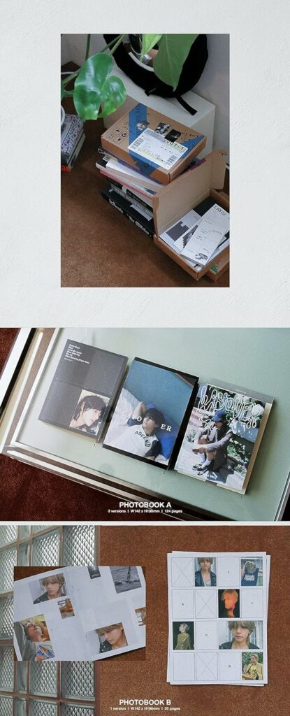 BTS V - Layover album Ver. 3 + [BTS Photocards Set]