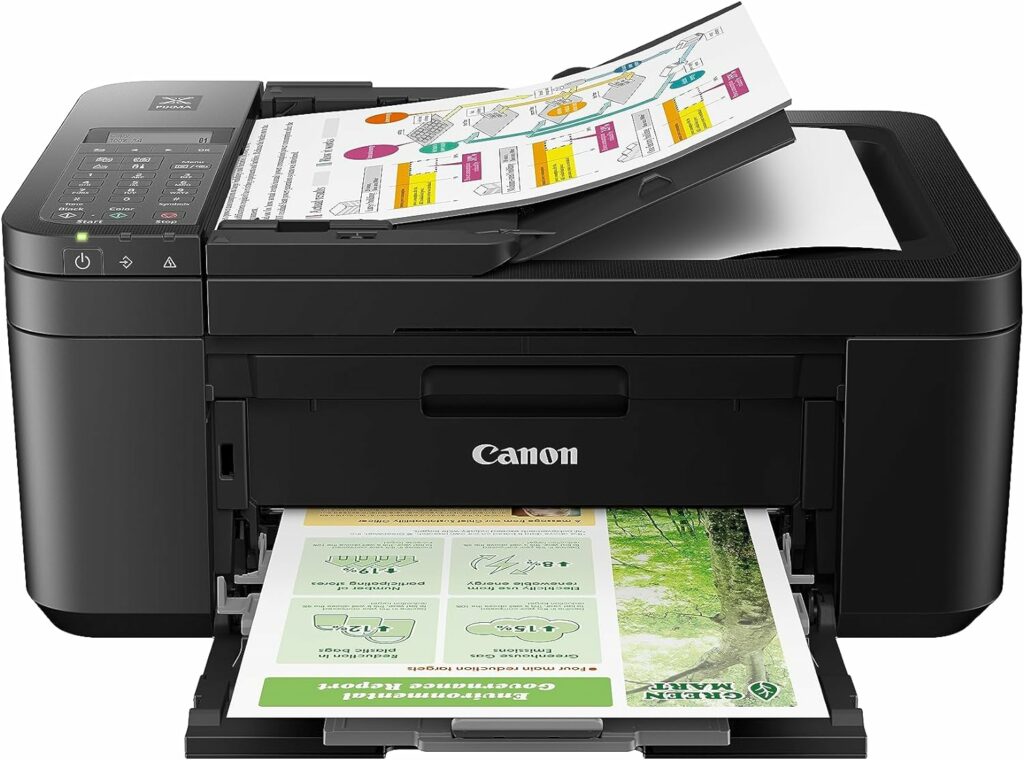 Canon® PIXMA™ TR4720 Wireless Inkjet All-In-One Color Printer, Black Canon® PIXMA™ TR4720 Wireless Inkjet All-In-One Color Printer, Black