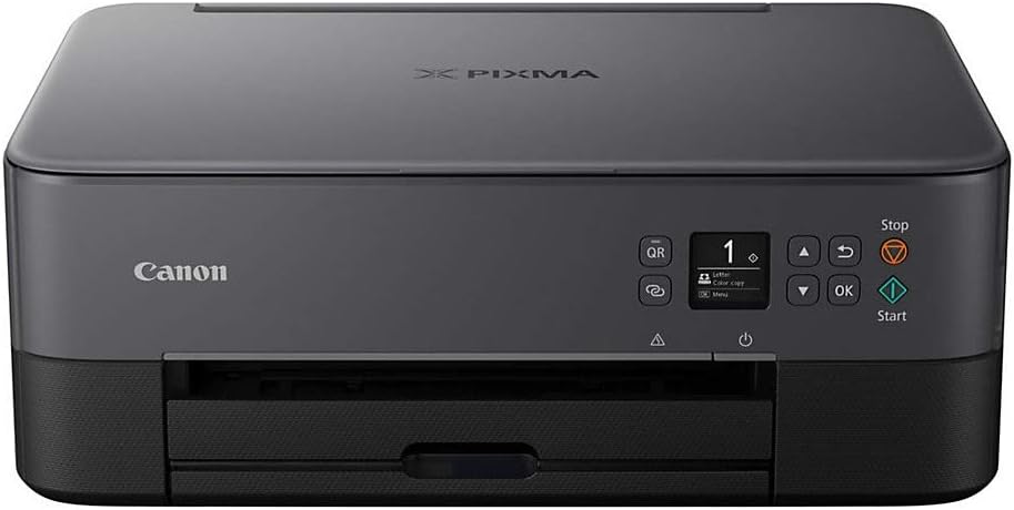 Canon TS5320 All in One Wireless Printer, Scanner, Copier with AirPrint, Black, Amazon Dash Replenishment Ready Canon TS5320 All in One Wireless Printer, Scanner, Copier with AirPrint, Black, Amazon Dash Replenishment Ready