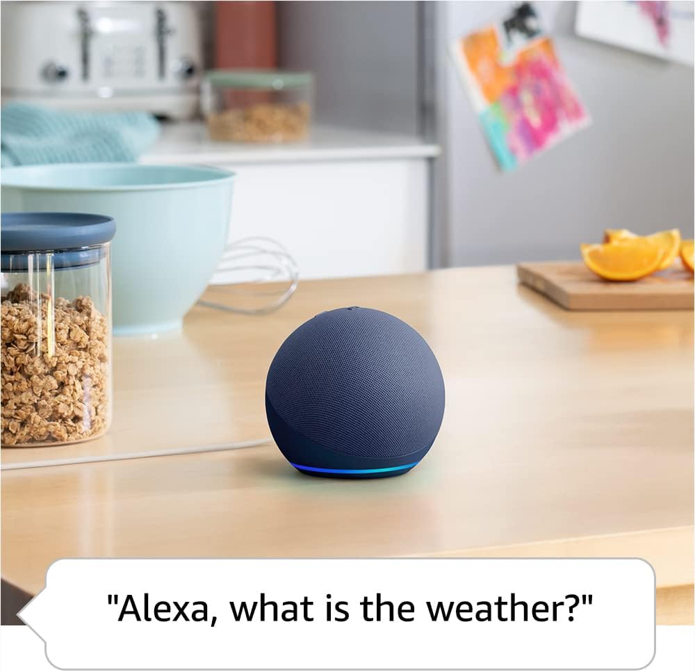 Certified Refurbished Echo Dot (5th Gen, 2022 release) | With bigger vibrant sound, helpful routines and Alexa | Charcoal Certified Refurbished Echo Dot (5th Gen, 2022 release) | With bigger vibrant sound, helpful routines and Alexa | Charcoal
