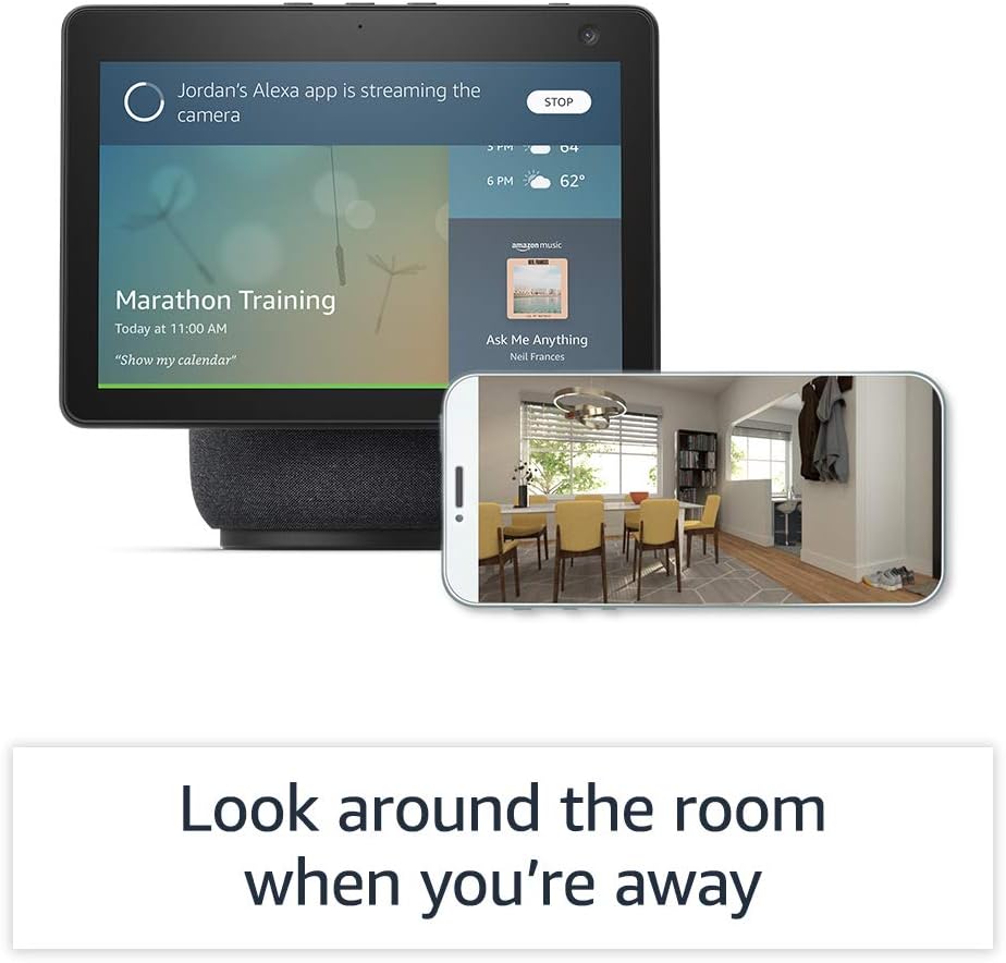 Certified Refurbished Echo Show 10 (3rd Gen) | HD smart display with motion and Alexa | Glacier White Certified Refurbished Echo Show 10 (3rd Gen) | HD smart display with motion and Alexa | Glacier White