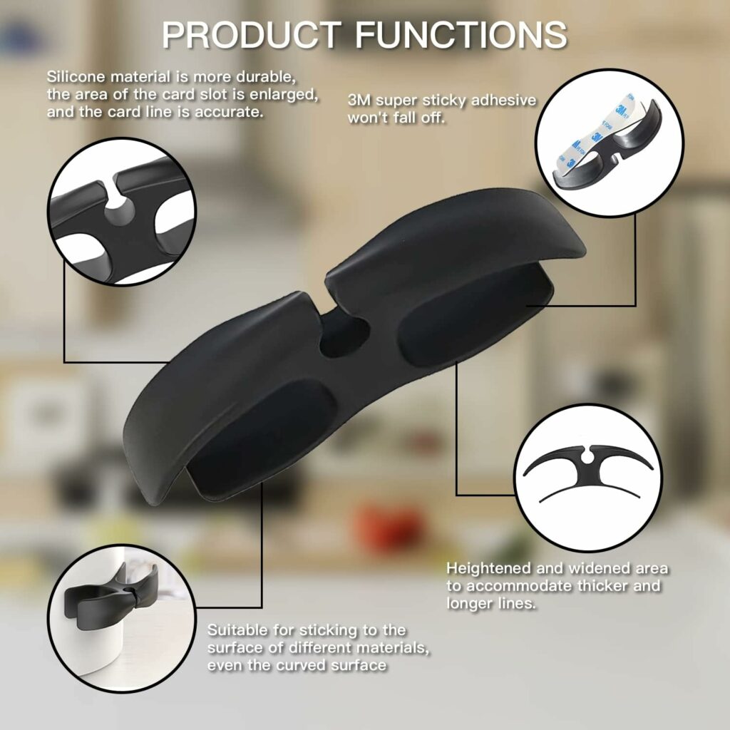 Cord Organizer for Home Kitchen Appliances - 6pack Kitchen Gadgets 2023 Cord Holder Cord Hider for Appliances Useful Home Essentials Gadgets Kitchen Must Have Appliance Accessories for Countertop Cord Organizer for Home Kitchen Appliances - 6pack Kitchen Gadgets 2023 Cord Holder Cord Hider for Appliances Useful Home Essentials Gadgets Kitchen Must Have Appliance Accessories for Countertop