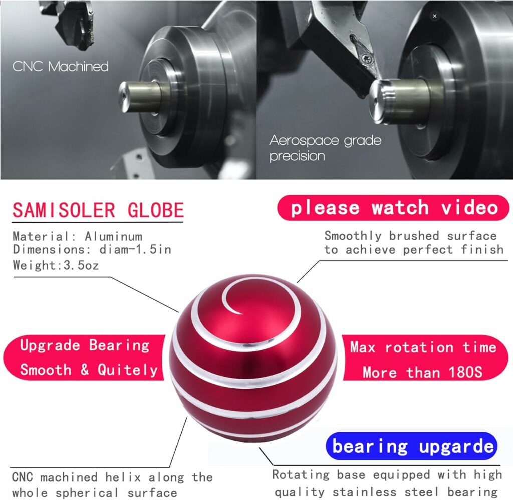 Desk Kinetic-Toys Cool Gadgets for Fidget: Cool Stuff Thing Game Toy for Adult Teen Children Kid, Stress Relief Optical-Illusion Gifts for Office School Home Man Women Christmas Spinning 180 Seconds Desk Kinetic-Toys Cool Gadgets for Fidget: Cool Stuff Thing Game Toy for Adult Teen Children Kid, Stress Relief Optical-Illusion Gifts for Office School Home Man Women Christmas Spinning 180 Seconds