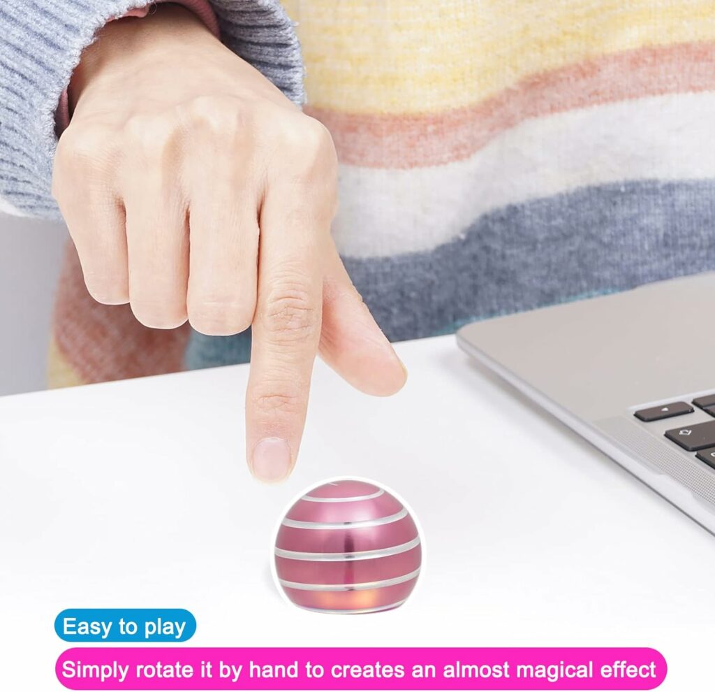 Desk Kinetic-Toys Cool Gadgets for Fidget: Cool Stuff Thing Game Toy for Adult Teen Children Kid, Stress Relief Optical-Illusion Gifts for Office School Home Man Women Christmas Spinning 180 Seconds Desk Kinetic-Toys Cool Gadgets for Fidget: Cool Stuff Thing Game Toy for Adult Teen Children Kid, Stress Relief Optical-Illusion Gifts for Office School Home Man Women Christmas Spinning 180 Seconds