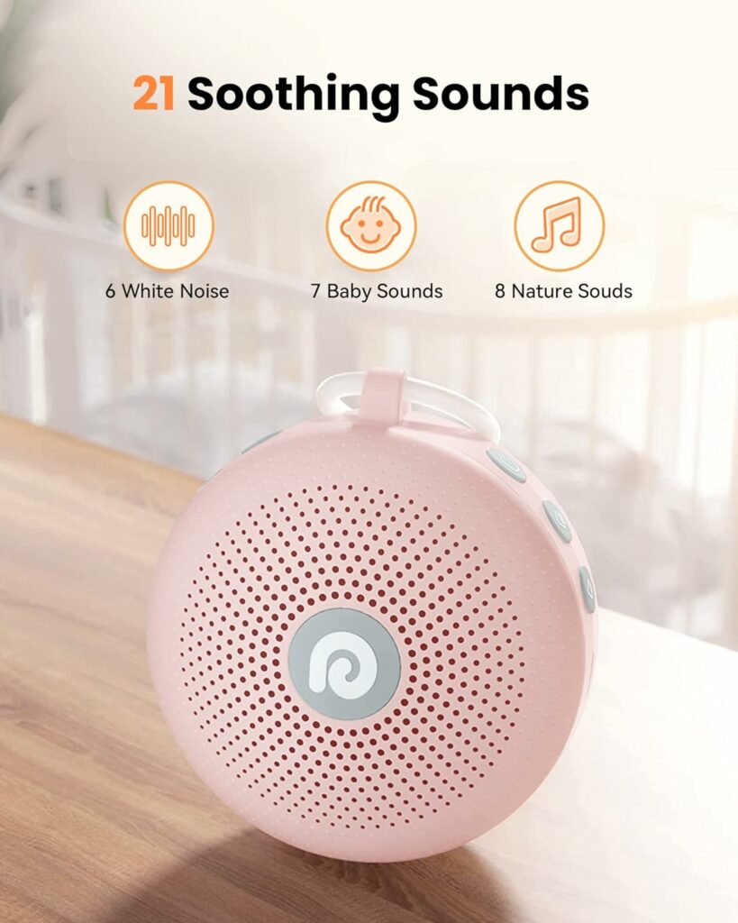 Dreamegg Sound Machine - Portable Sound Machine for Baby Adult, Features Powerful Battery, 21 Soothing Sound, Noise Canceling for Office  Sleeping, Sound Therapy for Home, Travel, Gift Dreamegg Sound Machine - Portable Sound Machine for Baby Adult, Features Powerful Battery, 21 Soothing Sound, Noise Canceling for Office  Sleeping, Sound Therapy for Home, Travel, Gift