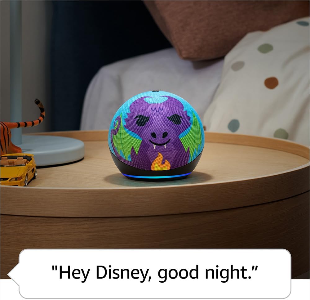 Echo Dot (5th Gen, 2022 release) Kids | Designed for kids, with parental controls | Owl Echo Dot (5th Gen, 2022 release) Kids | Designed for kids, with parental controls | Owl