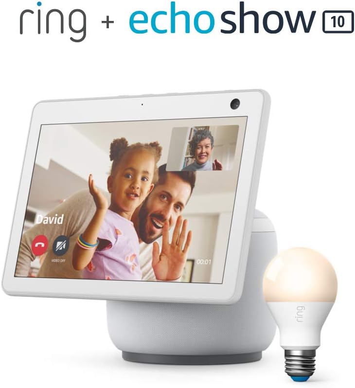 Echo Show 10 (3rd Gen) | HD smart display with premium sound, motion, and Alexa | Charcoal Echo Show 10 (3rd Gen) | HD smart display with premium sound, motion, and Alexa | Charcoal